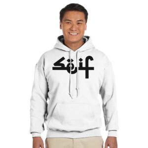 White Classic Unisex Pullover Hoodie