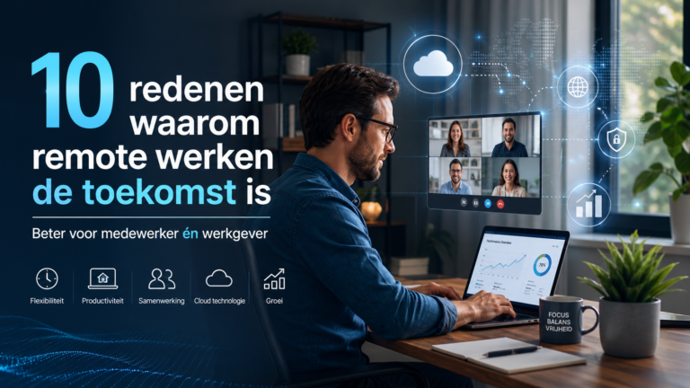 10 redenen waarom remote werken is de toekomst